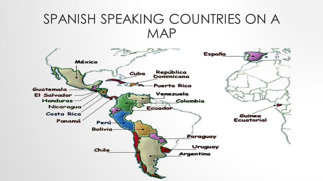 Países que Hablan Español//Spanish Speaking Countries ...